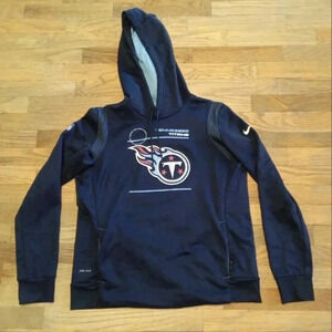 Nike Tennessee Titans Therma Fit Pullover Hoodie NFL Women's Medium